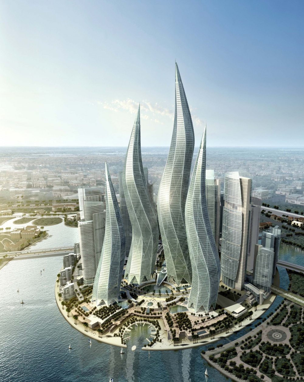 Dubaji Tornyok — A Lagúnák